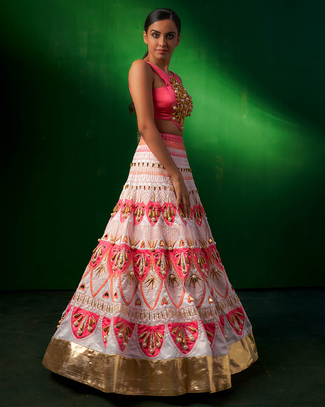 Alyssa Indo-western Lehenga Set