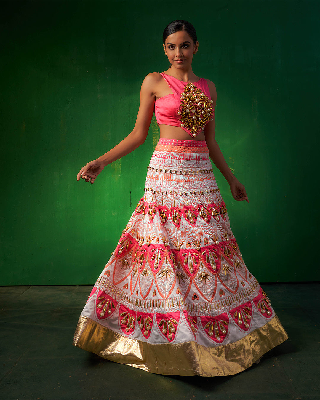 Alyssa Indo-western Lehenga Set