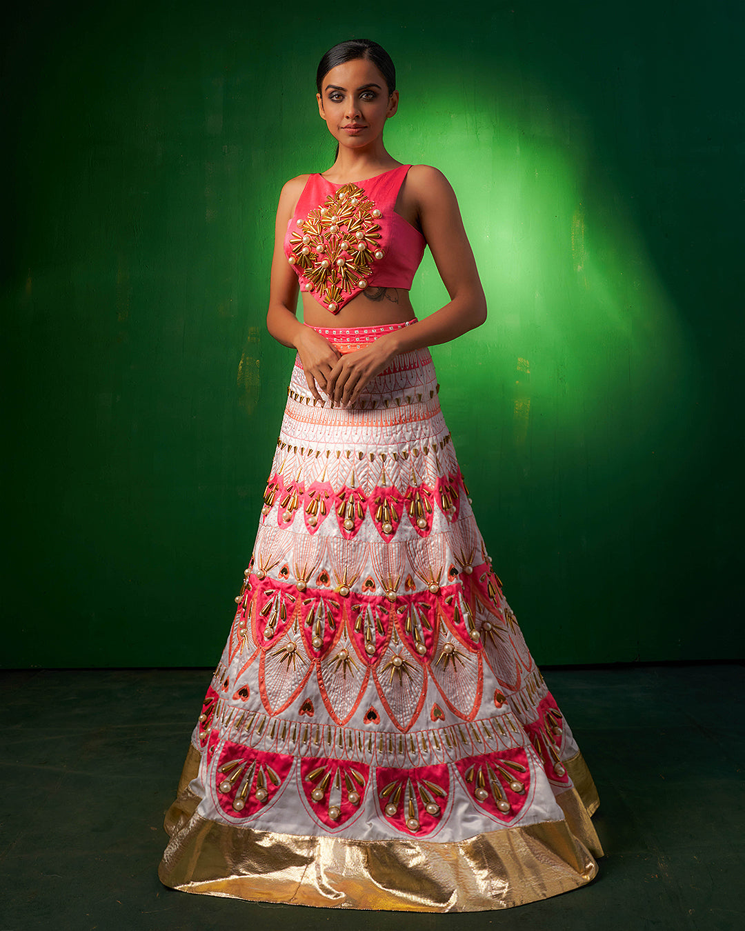 Alyssa Indo-western Lehenga Set