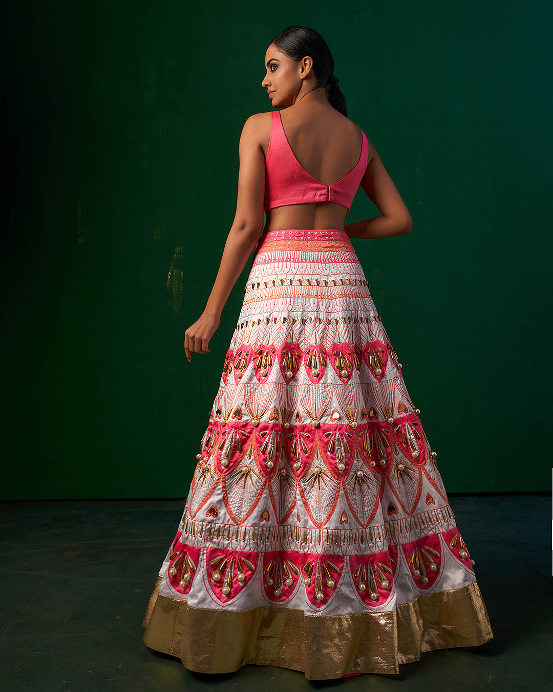 Alyssa Indo-western Lehenga Set