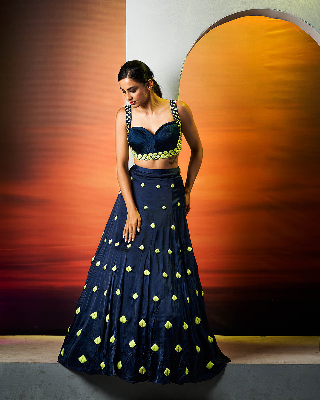 Kyra - Lehenga Set