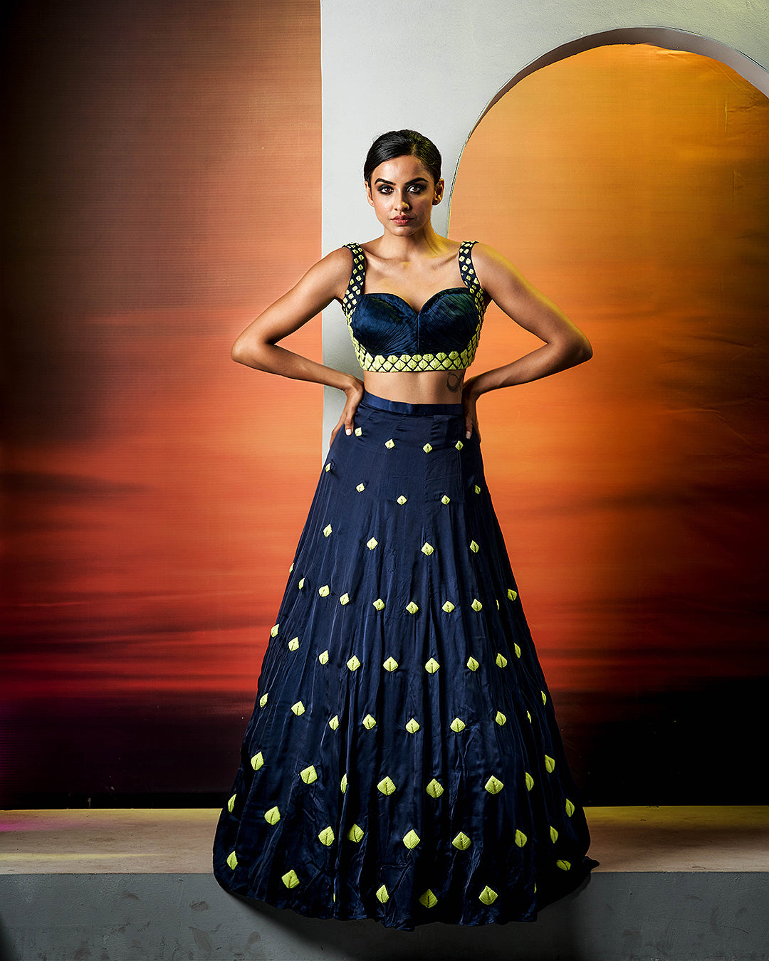 Kyra - Lehenga Set