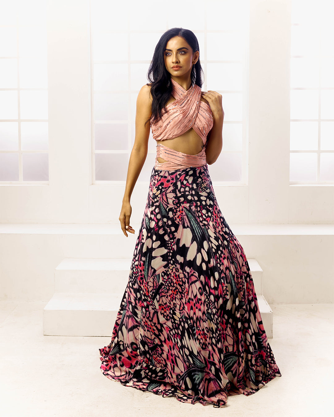 Zarina Skirt & Crop Top