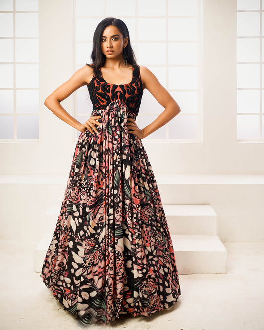 Ammara Indo-Western Gown Dress
