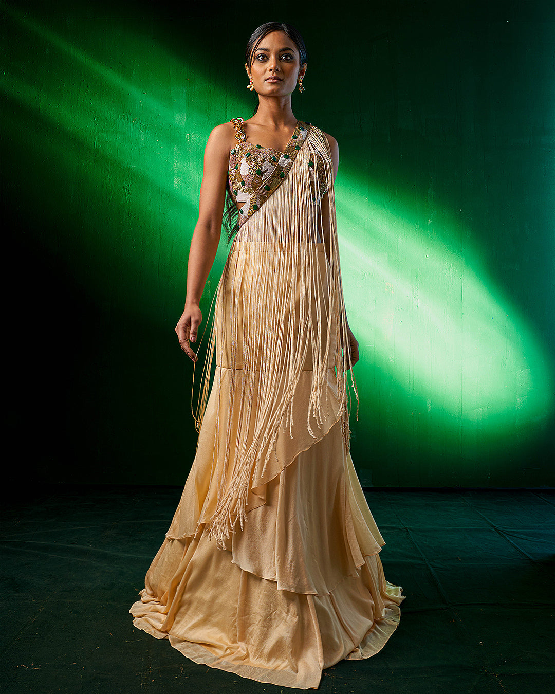Azita Indo western lehenga