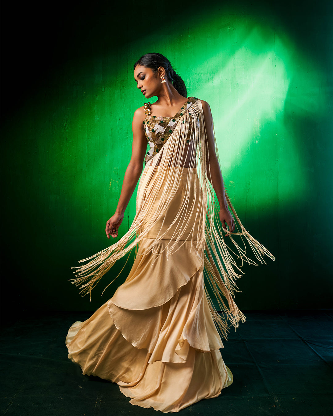 Azita Indo western lehenga