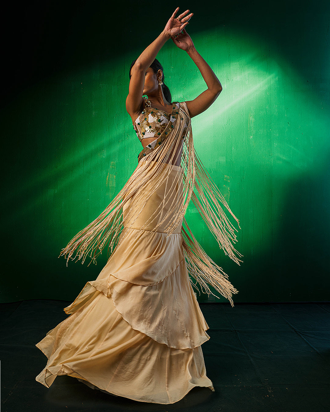 Azita Indo western lehenga