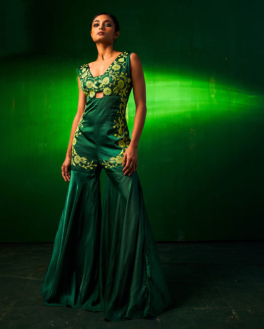 Bahar Indo-western Jumpsuit