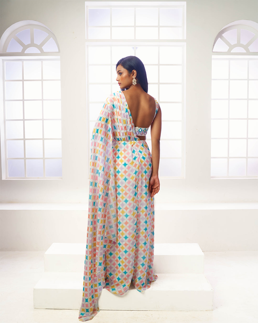 Inara Pant Style Drape Saree