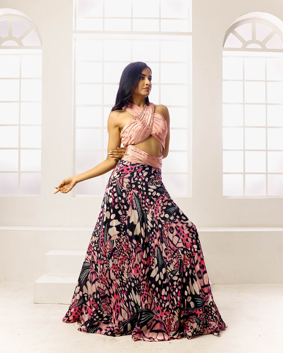 Zarina Skirt & Crop Top
