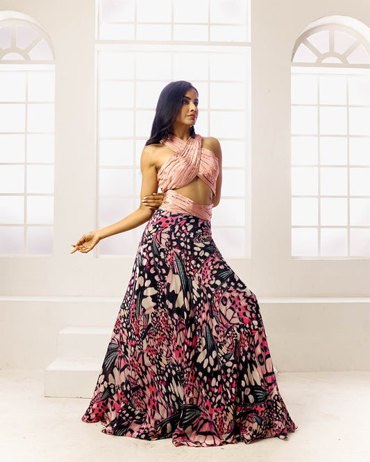 Zarina Skirt & Crop Top
